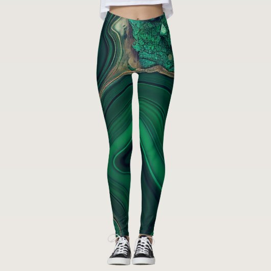 Leggings Malachite Cu6CO3(OH)2 (Devant)