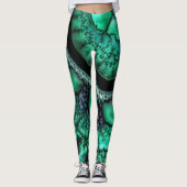 Leggings Malachite fragmentée3 (Devant)
