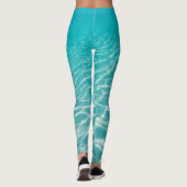Leggings Maldive Beach Reflète Une Belle Vue. (Dos)