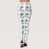 Leggings m'alimenter les légumes de vénérife (Dos)