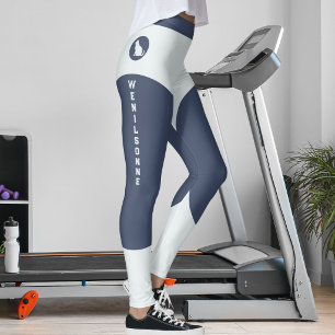 Leggings Maman de chat personnalisée amoureuse des animaux