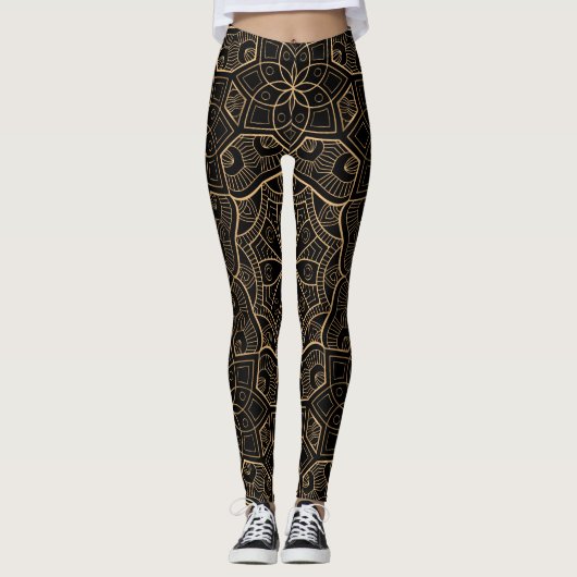 Leggings Mandala 3 de luxe (Devant)