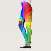 Leggings Mandala-46556 couleur arc-en-ciel (Gauche)
