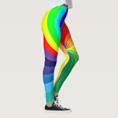 Leggings Mandala-46556 couleur arc-en-ciel (Droite)