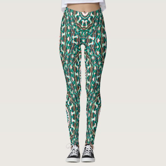 Leggings Mandala autochtone... (Devant)