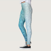 Leggings Mandala bleu (Gauche)