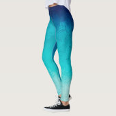 Leggings Mandala Bleu (Gauche)