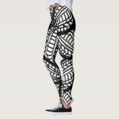 Leggings MANDALA BW AER GEOMETRICLeggings (Gauche)