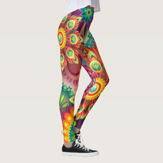 Leggings Mandala coloré  (Droite)