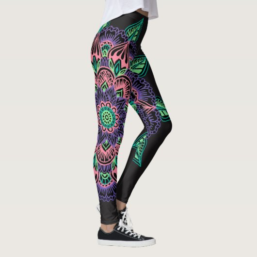 Leggings Mandala de pastèque (Droite)