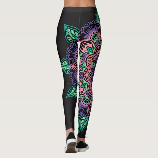 Leggings Mandala de pastèque (Dos)