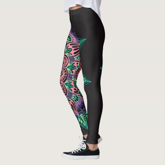 Leggings Mandala de pastèque (Gauche)
