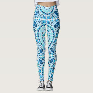 Leggings Mandala de saison d'hiver