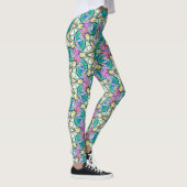 Leggings Mandala Design, Flower Power ! (Droite)