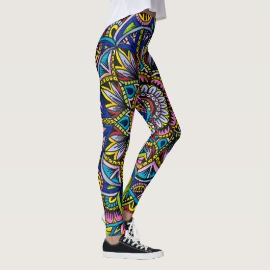 Leggings Mandala d'été (Droite)