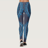 Leggings Mandala d'océan par conception de Megaflora (Dos)