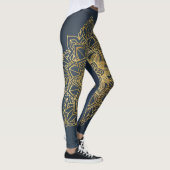 Leggings Mandala d'or (Droite)