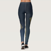 Leggings Mandala d'or (Dos)