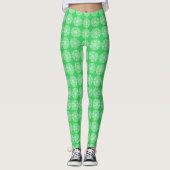 Leggings Mandala du printemps (Devant)