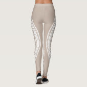 Leggings Mandala en laine (Dos)