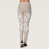 Leggings Mandala en laine (Dos)