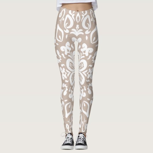 Leggings Mandala en laine (Devant)