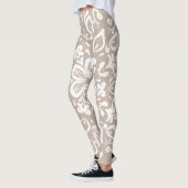 Leggings Mandala en laine (Gauche)