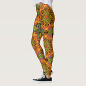 Leggings MANDALA en or (Gauche)