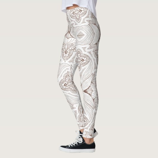 Leggings Mandala Fleur 1 (Gauche)