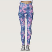 Leggings Mandala Galaxie Nébuleuse Soleil & Lune Céleste (Devant)