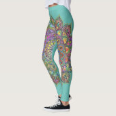 Leggings Mandala Inde Style 1 (Gauche)