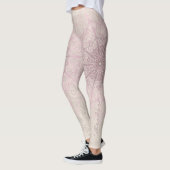 Leggings Mandala "La cuisse de la nymphe" (Gauche)