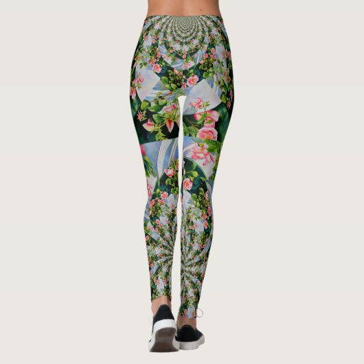 Leggings Mandala rose Mackinac (Dos)