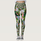 Leggings Mandala rose Mackinac (Devant)
