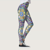 Leggings Mandala Style Doodle Art (Droite)