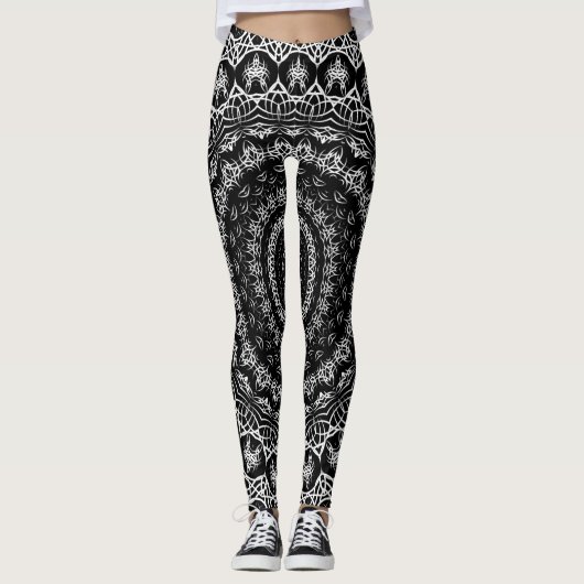 Leggings Mandala Tribal Celtique (Devant)