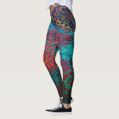 Leggings Mandalas colorées (Gauche)