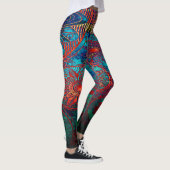 Leggings Mandalas colorées (Droite)