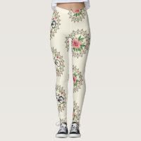 Mandalas Floraux de Bicyclette Motif Sans Couture