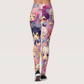Leggings Manga Magic : Un Design Inspiré (Dos)