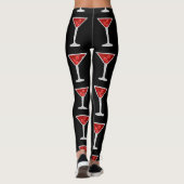 Leggings Manhattan Cocktail Bartender Alcool Amateurs de bo (Dos)