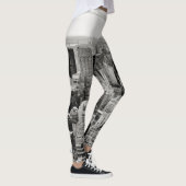 Leggings Manhattan, New York (panorama noir et blanc) (Droite)