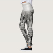 Leggings Manhattan, New York (panorama noir et blanc) (Gauche)