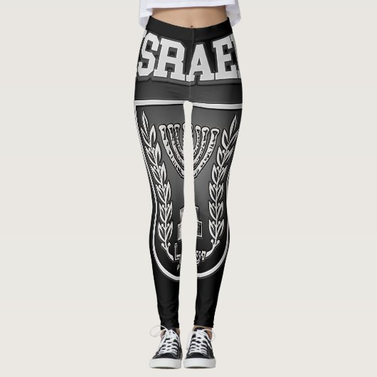 Leggings Manteau de l'Israël des bras (Devant)