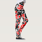 Leggings Maori Kowhaiwhai motif (Droite)