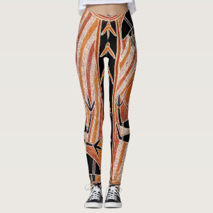 Leggings maoris tribaux sauvages