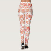 LEGGINGS MAPLE MADE WITH TRIANGLES CANADA FLAG BY MASANSER (Dos)