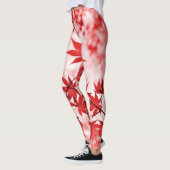 Leggings Maple Trees Design Feuille (Gauche)