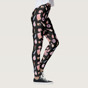 Leggings Maquillage Cosmétique Motif Cosmetologie tendance 