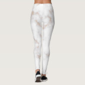 Leggings Marbre blanc et or (Dos)